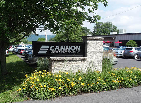 Штаб-квартира Cannon Instrument Company