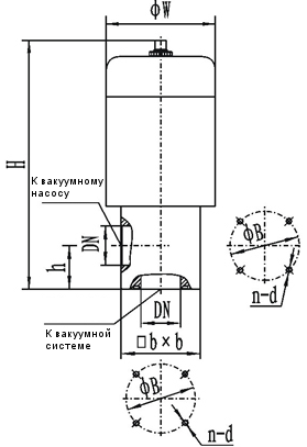 Клапан вакуумный газовый электромагнитный DDC-JQ16A